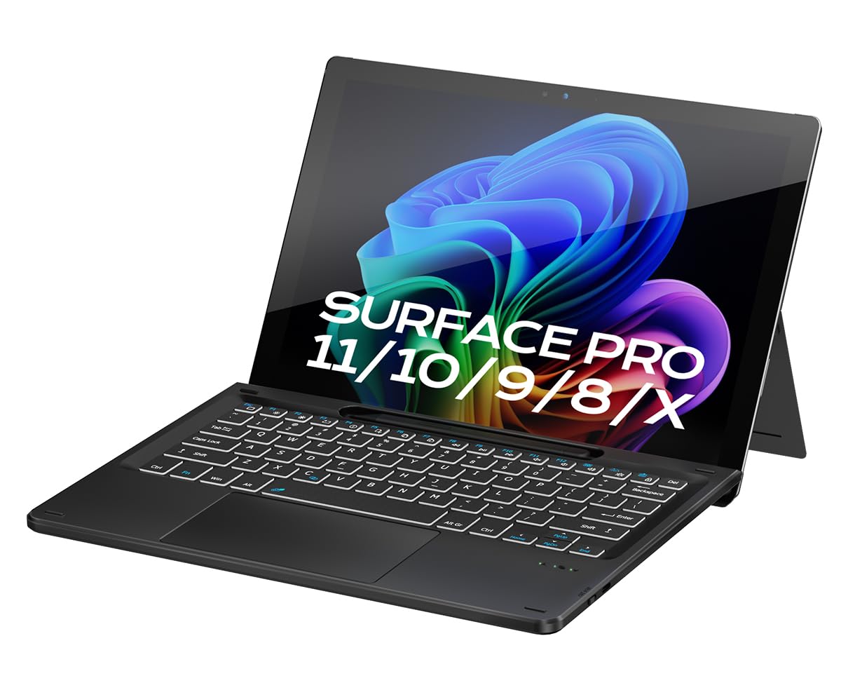 Amazon.com: Doohoeek Surface Pro 11/10/9/8/X 13 Inch Keyboard